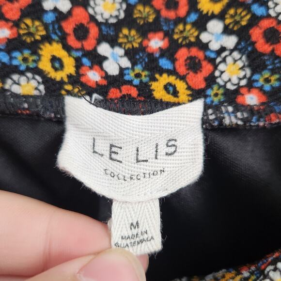 Le Lis Floral Print Skirt Womens Size Medium M - Picture 4 of 5